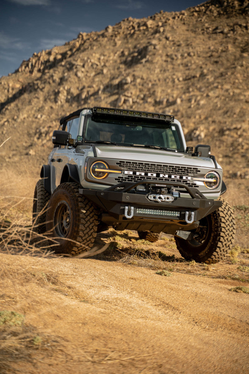 DV8 Offroad 2021 Ford Bronco A Pillar Dual Light Pod Drop Mounts Light Mounts DV8 Offroad