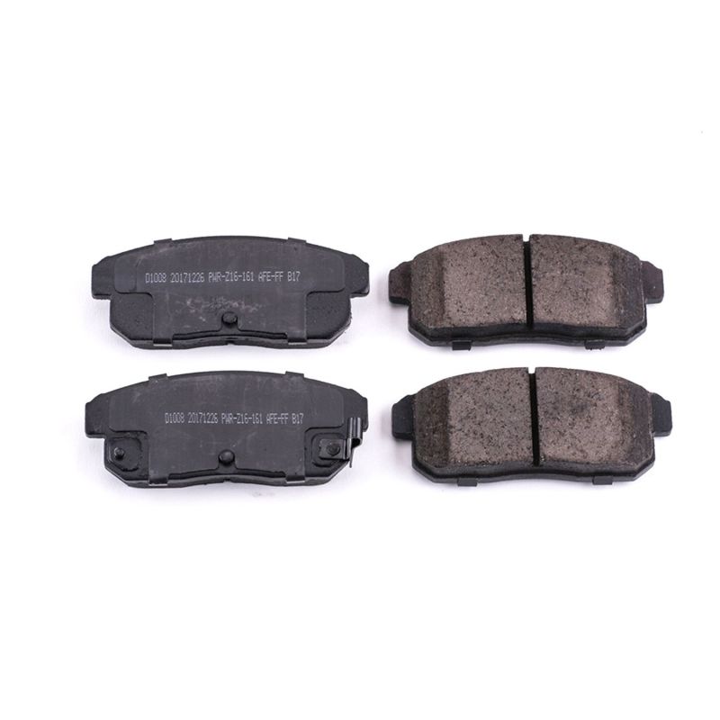 Power Stop 04-11 Mazda RX-8 Rear Z16 Evolution Ceramic Brake Pads Brake Pads - OE PowerStop