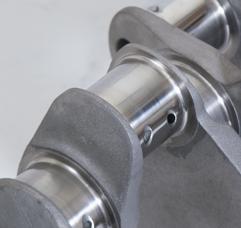 Eagle Chevrolet BB 1Pc Rear Seal 4.000in Stroke Internal Balance Forged 4340 Steel Crankshaft Crankshafts Eagle