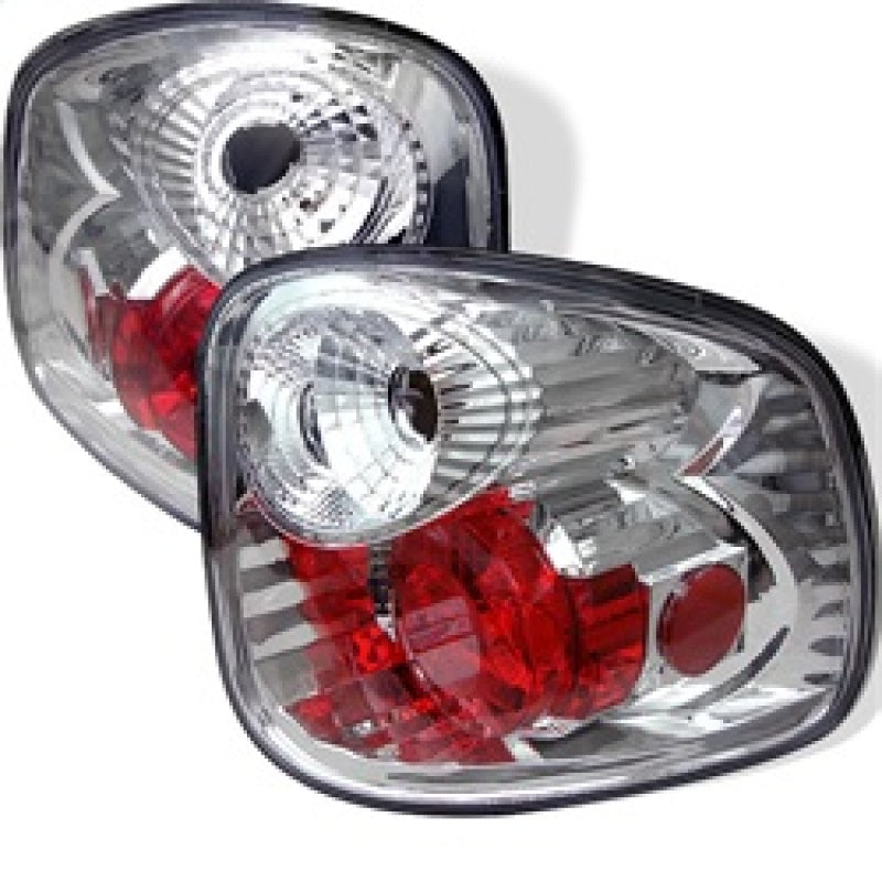 Spyder Ford F150 Flareside 01-03 (Not Fit Supercrew)Euro Style Tail Lights Chrome ALT-YD-FF15001FS-C Tail Lights SPYDER