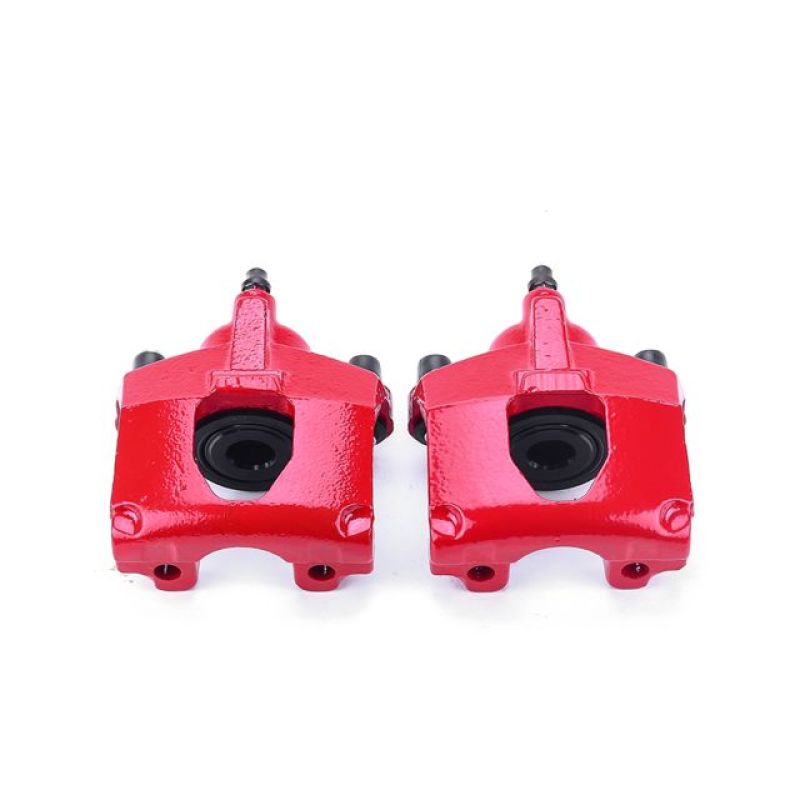 Power Stop 00-07 Chrysler Town & Country Rear Red Calipers w/o Brackets - Pair Brake Calipers - Perf PowerStop
