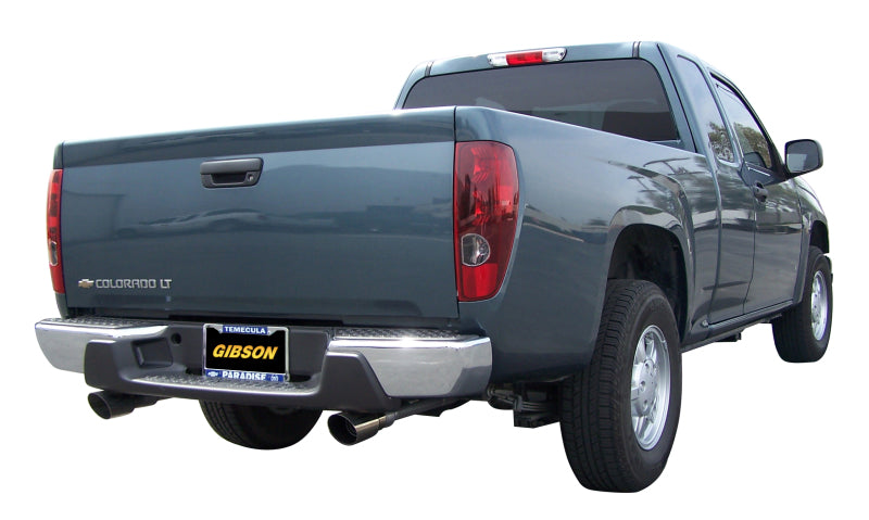 Gibson 04-05 Chevrolet Colorado Sport 2.8L 1.75in Cat-Back Dual Split Exhaust - Aluminized Catback Gibson