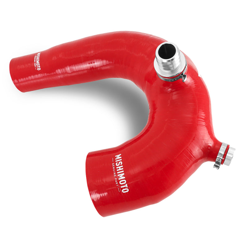 Mishimoto 2016+ Polaris RZR XP Turbo Silicone Intake J-Tube - Red Silicone Couplers & Hoses Mishimoto