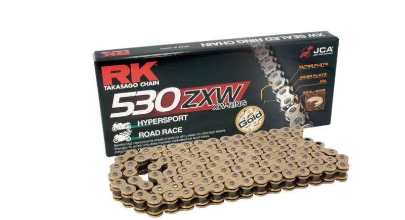 RK Chain GB530ZXW-100L XW-Ring - Gold Chains RK Chain