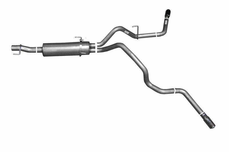 Gibson 04-05 Dodge Ram 1500 SLT 5.7L 2.5in Cat-Back Dual Extreme Exhaust - Stainless Catback Gibson