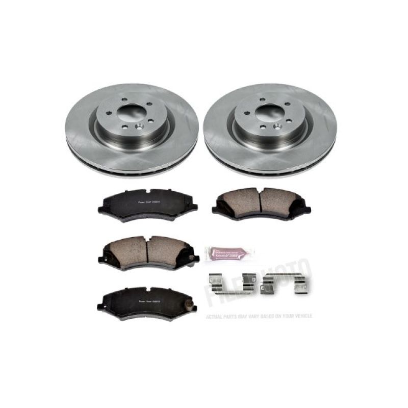 Power Stop 10-13 Land Rover Range Rover Sport Front Autospecialty Brake Kit Brake Kits - OE PowerStop