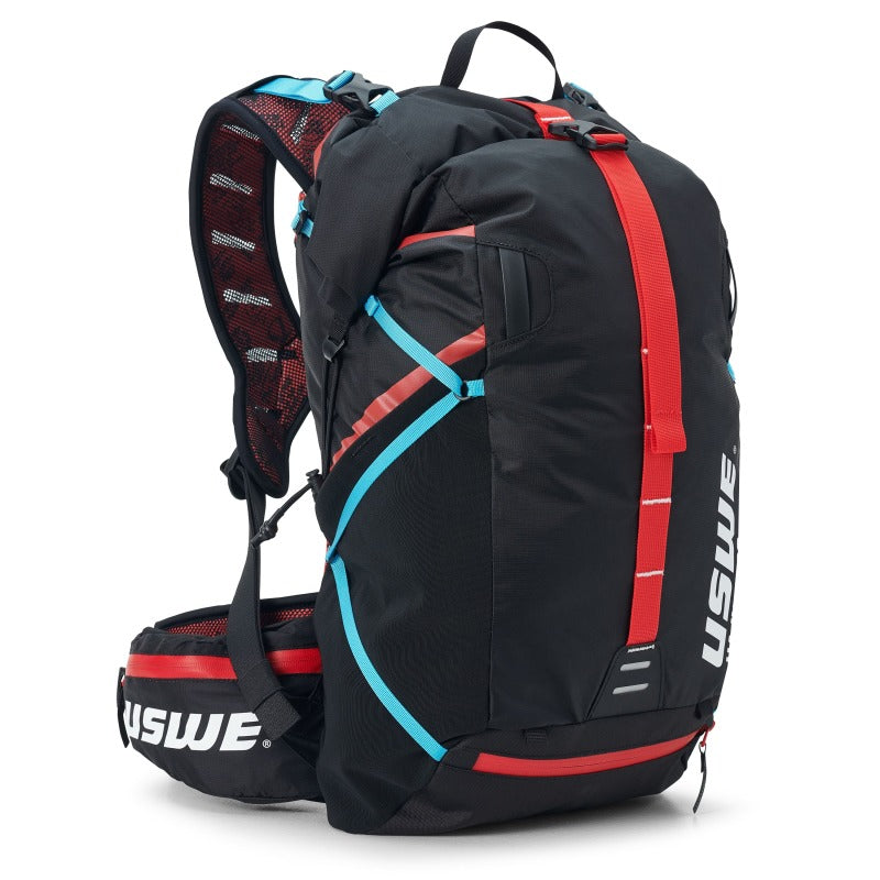 USWE Hajker Winter Rolltop Daypack 30L - Carbon Black Bags - Backpacks USWE