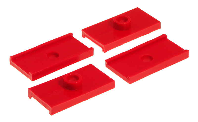 Prothane 62-74 MG Midget Leaf Spring Pad Kit - Red Bushing Kits Prothane
