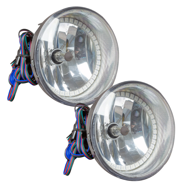 Oracle Lighting 07-13 Toyota Tundra Pre-Assembled LED Halo Fog Lights -Green Fog Lights ORACLE Lighting