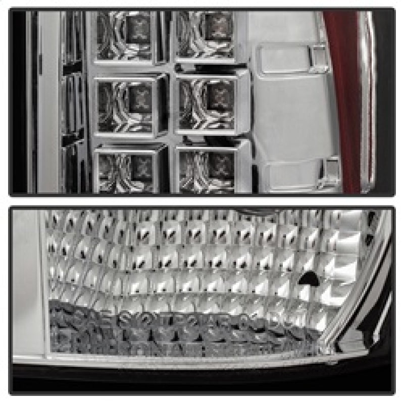 Spyder Chevy Avalanche 02-06 LED Tail Lights Chrome ALT-YD-CAV02-LED-C Tail Lights SPYDER