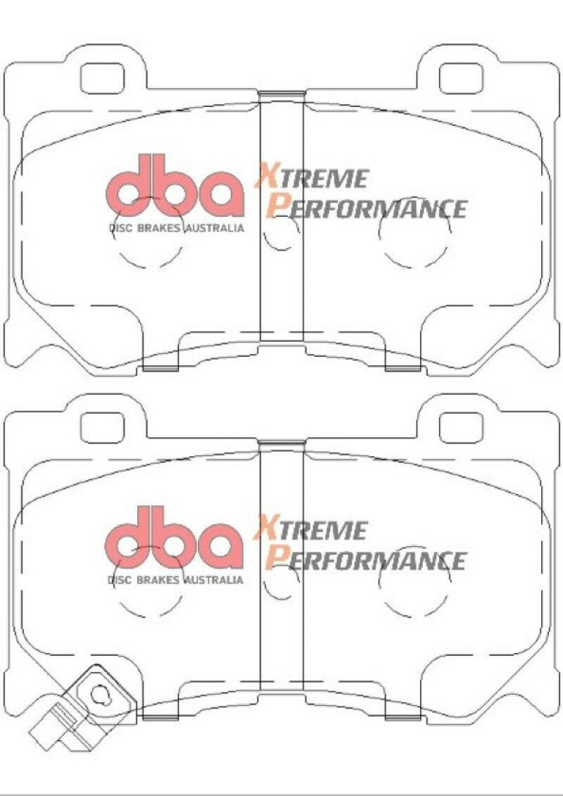 DBA 09-21 Nissan 370Z XP Performance Front Brake Pads Brake Pads - Performance DBA