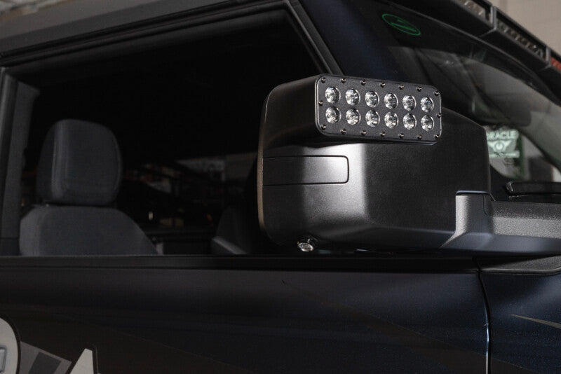 Oracle 21-23 Ford Bronco LED Puddle Light Upgrade for Off-Road Side Mirror Ditch Lights Light Mounts ORACLE Lighting