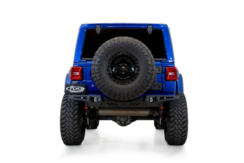 Addictive Desert Designs 18-23 Jeep Wrangler JL Stealth Fighter Rear Bumper Bumpers - Steel Addictive Desert Designs