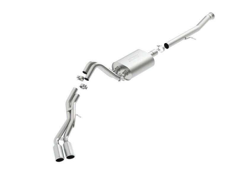 Borla 15-16 Cadillac Escalade ESV/Yukon Denali XL 6.2L V8 AT Split Side Ext SS S-Type CB Exhaust Catback Borla