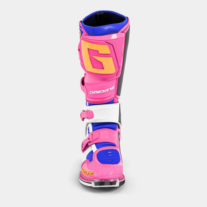 Gaerne SG12 Limited Edition Shockwave MX Multi Color Size 9.5 Motorcycle Boots Gaerne