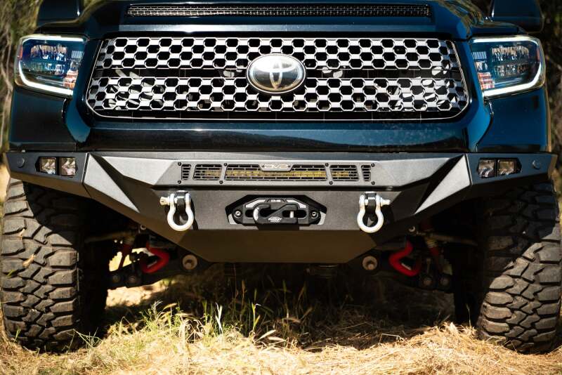DV8 Offroad 14-21 Toyota Tundra Spec Series Front Bumper Bumpers - Steel DV8 Offroad