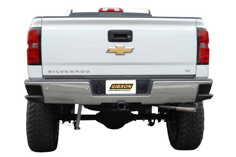 Gibson 14-18 GMC Sierra 1500 Base 5.3L 3.5in Cat-Back Single Exhaust - Aluminized Catback Gibson
