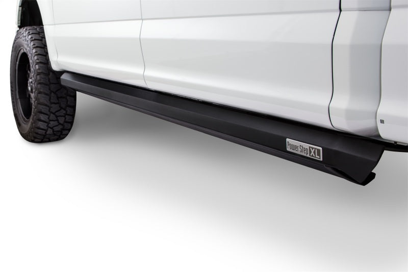 AMP Research 2007-2013 Chevy Silverado 1500 Extended/Crew PowerStep XL - Black Running Boards AMP Research
