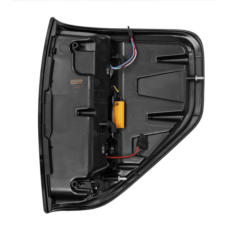 AlphaRex 09-14 Ford F-150 (Excl Flareside Truck Bed Models) PRO-Series LED Tail Lights Red Smoke Tail Lights AlphaRex