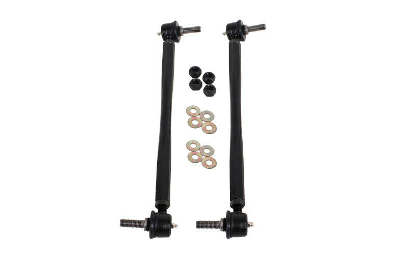 BMR 12-15 5th Gen Camaro Front Sway Bar End Link Kit - Black Suspension Arms & Components BMR Suspension
