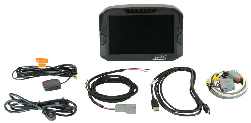 AEM CD-7 Logging GPS Enabled Race Dash Carbon Fiber Digital Display w/o VDM (CAN Input Only) Gauges AEM
