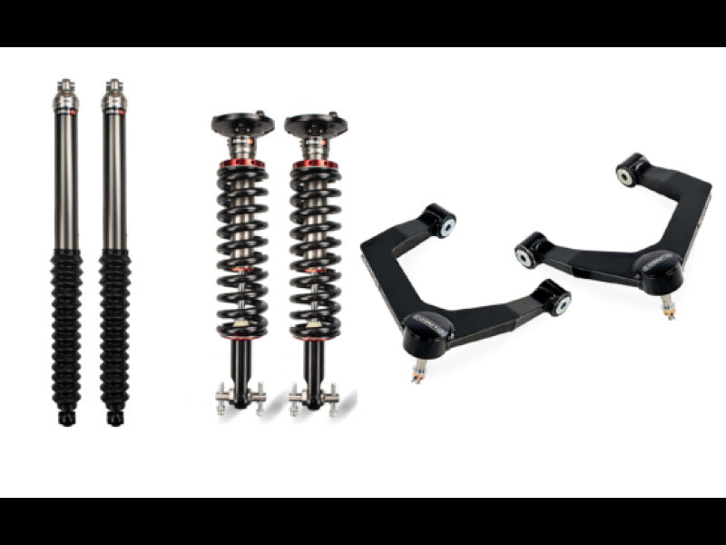 Cognito 19-24 Chevy/GMC Silverado/Sierra 1500 4WD 1in Perf Leveling Kit w/ Elka 2.0 IFP Shocks Leveling Kits Cognito