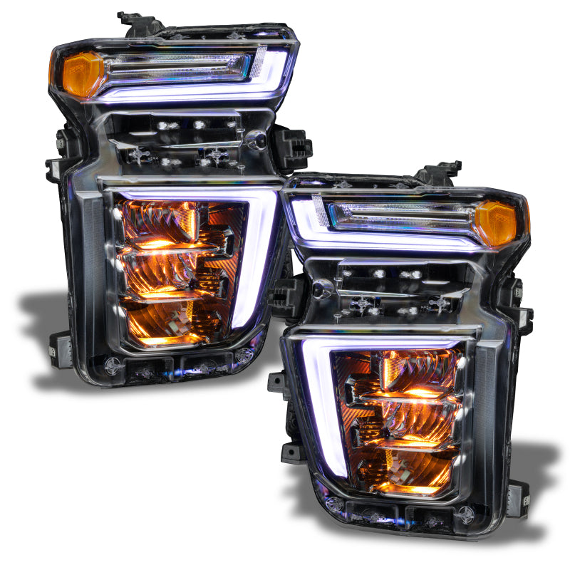 Oracle 20-21 Chevy Silverado HD 2500RGB Headlight Demon Eye Kit - w/o Controller Headlights ORACLE Lighting