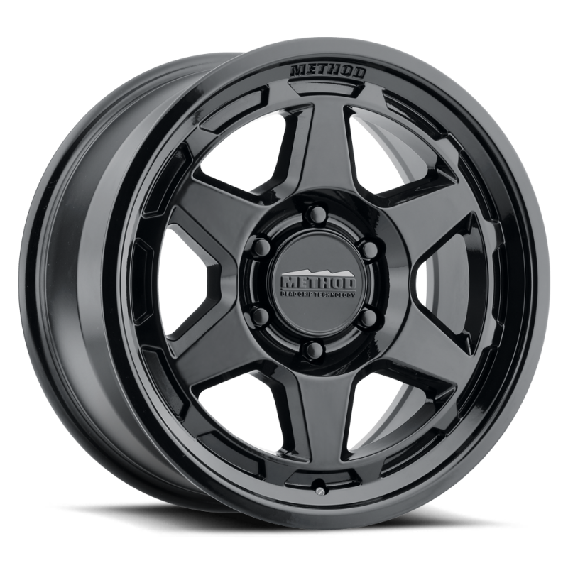 Method MR708 Bead Grip 18x9 +40mm Offset 6x5.5 95.25mm Centerbore - Gloss Black Wheels - Cast Method Wheels