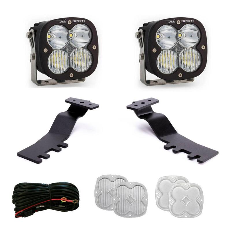 Baja Designs 2024+ Toyota Tacoma Squadron XL Sport A-Pillar Kit Light Mounts Baja Designs