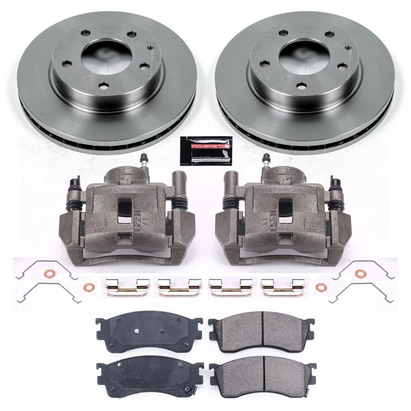 Power Stop 01-03 Mazda Protege Front Autospecialty Brake Kit w/Calipers Brake Kits - OE PowerStop