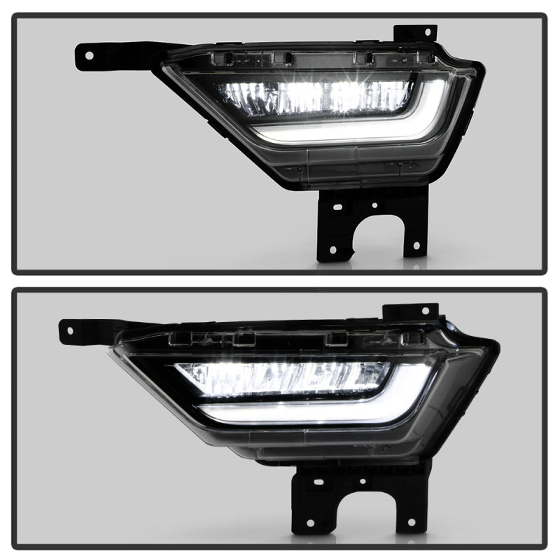 Spyder 21-23 Ford F150 OEM Style Full LED Fog Lights w/ Switch FL-FF1502021-LED-C Fog Lights SPYDER