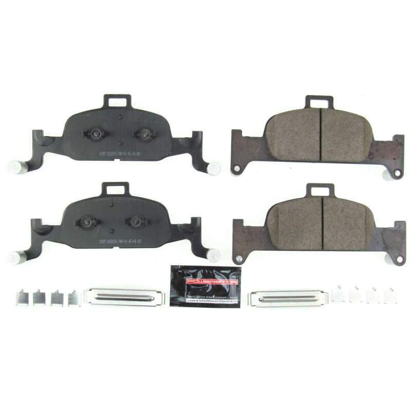 Power Stop 17-18 Audi A4 Front Z23 Evolution Sport Brake Pads w/Hardware Brake Pads - Performance PowerStop