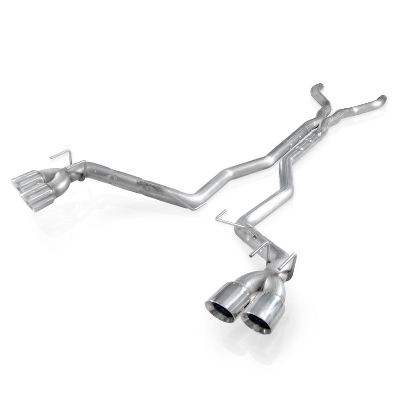 Stainless Works 2012-15 Camaro ZL1 6.2L 3in Catback Dual Chambered Exhaust X-Pipe Quad Tips Catback Stainless Works