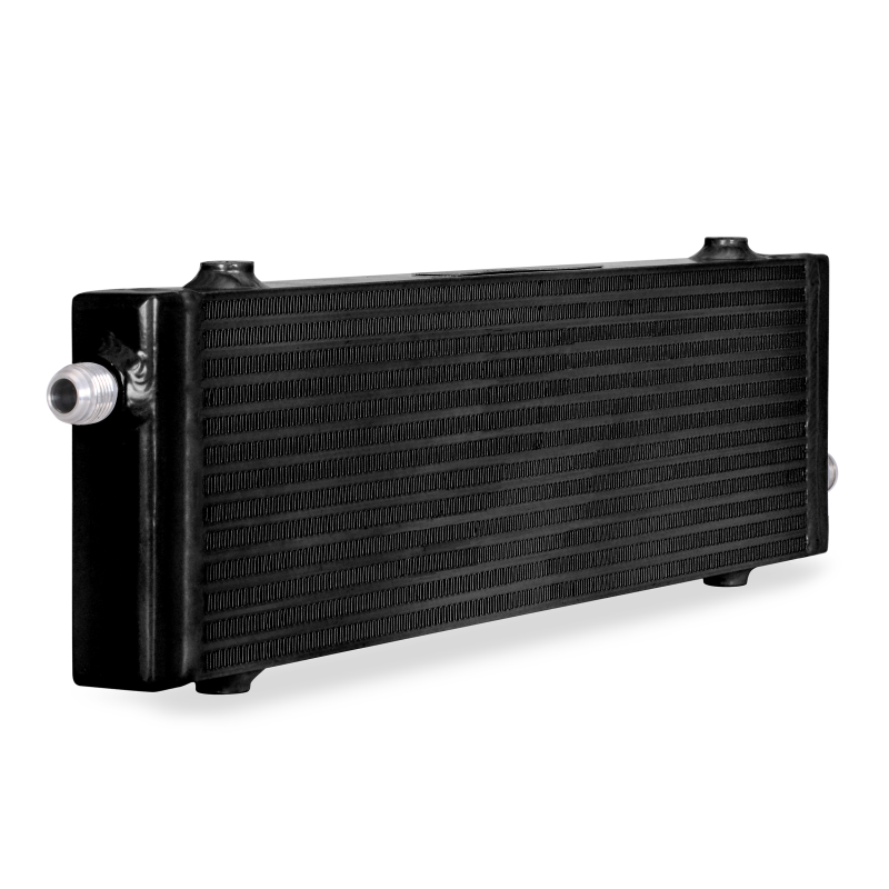 Mishimoto Universal Large Bar and Plate Cross Flow Black Oil Cooler Oil Coolers Mishimoto