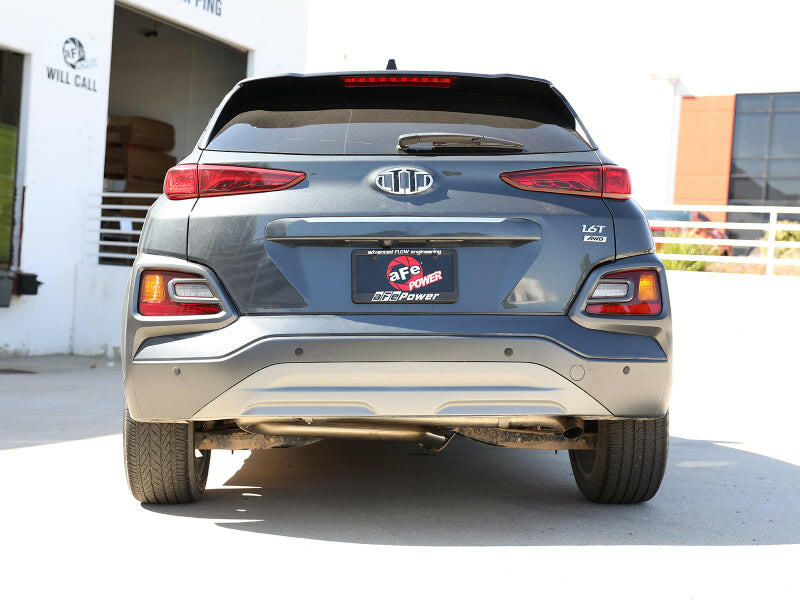 aFe Takeda 2-1/2in 304 SS Axle-Back Exhaust (No Muffler) 18-21 Hyundai Kona L4 1.6L (t) Axle Back aFe