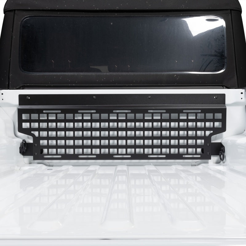 Putco 20-21 Jeep Gladiator - 5ft (Sandard Box) Molle Front Panel Exterior Trim Putco