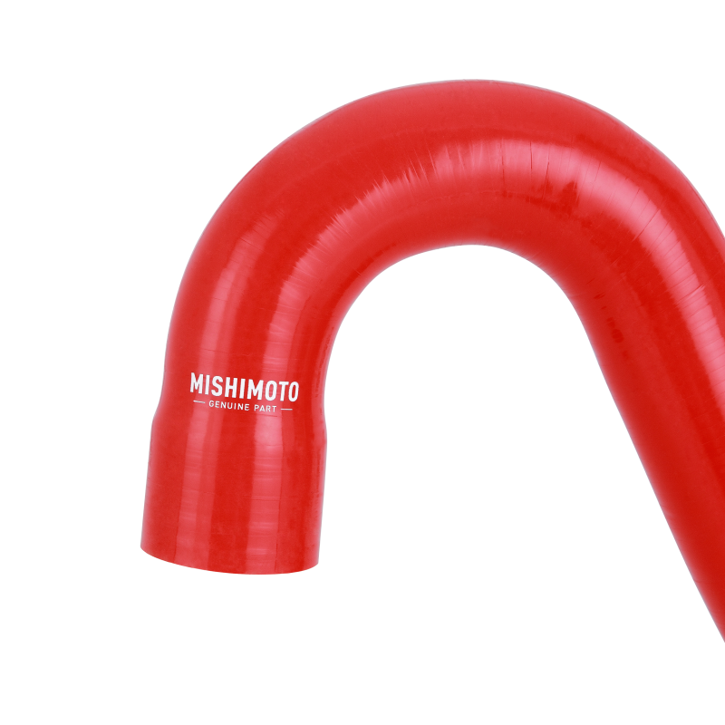 Mishimoto 2015+ Ford Mustang GT Silicone Lower Radiator Hose - Red Hoses Mishimoto