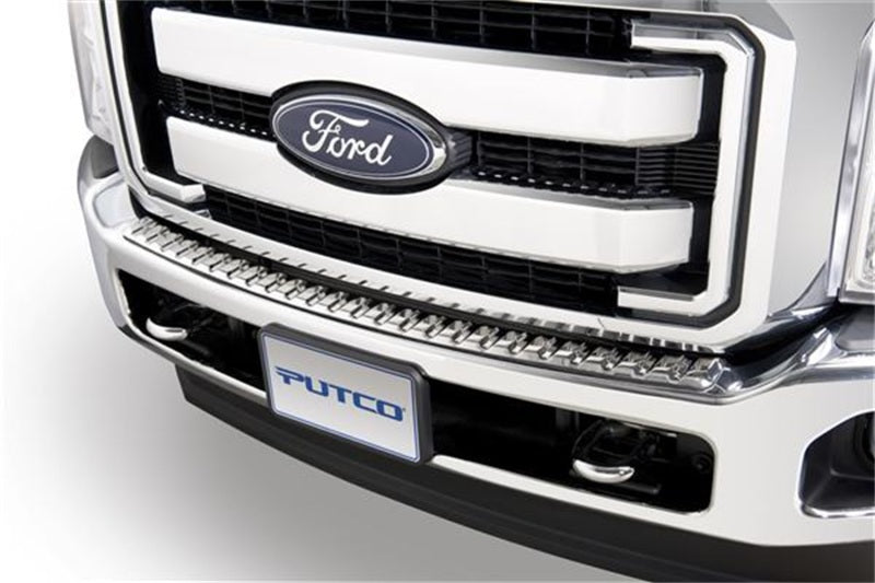 Putco 11-16 Ford SuperDuty - Front Bumper Cover Stainless Steel Bumper Covers Bumpers - Steel Putco