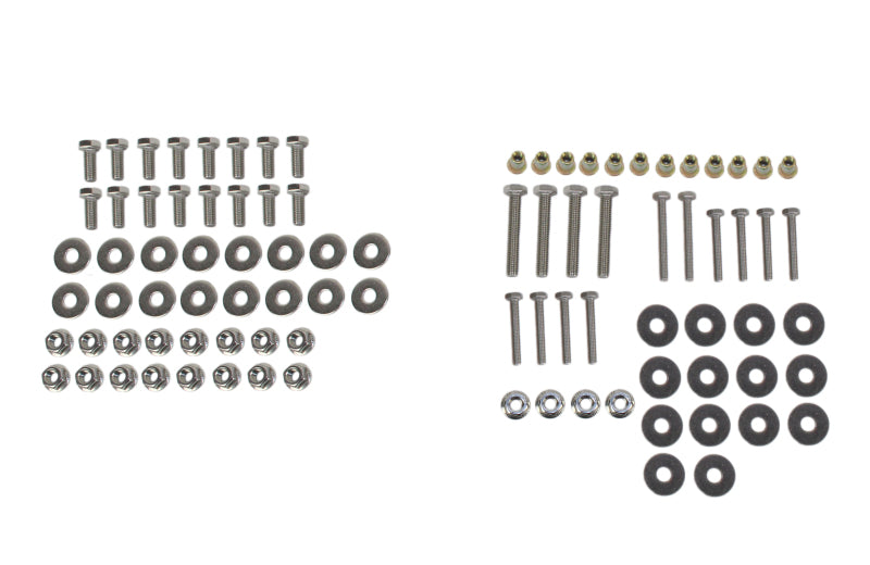 Fishbone Offroad 07-18 Jeep Wrangler Front/Rear Tube Fenders - Aluminum Blk Txtrd Pwdrcoat(Set Of 4) Fenders Fishbone Offroad