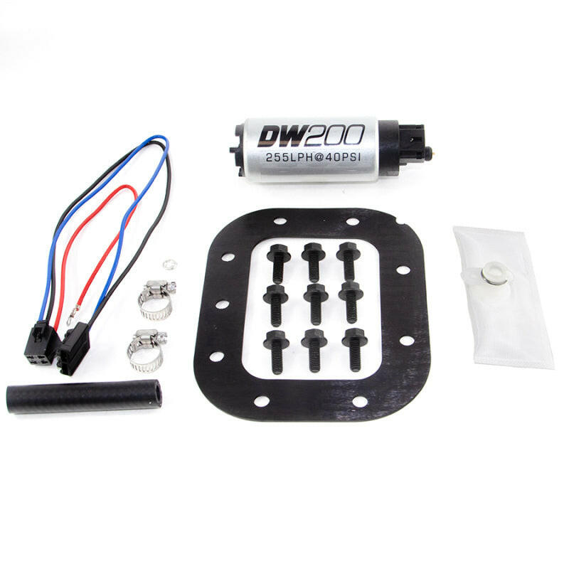 DeatschWerks 86-89 Chevy Corvette 5.7L DW200 255 LPH In-Tank Fuel Pump w/ Install Kit Fuel Pumps DeatschWerks