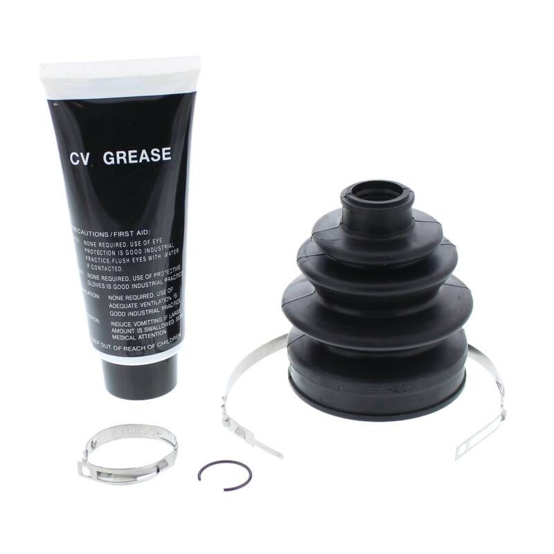 All Balls Racing 09-14 Honda TRX420 FA IRS CV 6 Ball Boot Kit Rear Outer Boots All Balls Racing