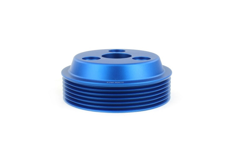 PERRIN 22-26 Subaru WRX / 21-25 Crosstrek / 20-25 LGT/OBXT/FXT Lightweight Water Pump Pulley - Blue Pulleys - Crank, Underdrive Perrin Performance