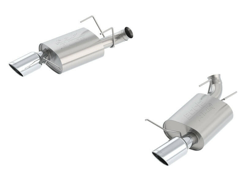 Borla 13-14 Mustang GT/Boss 302 5.0L V8 RWD Single Split Rr Exit ATAK Exhaust (rear section only) Catback Borla