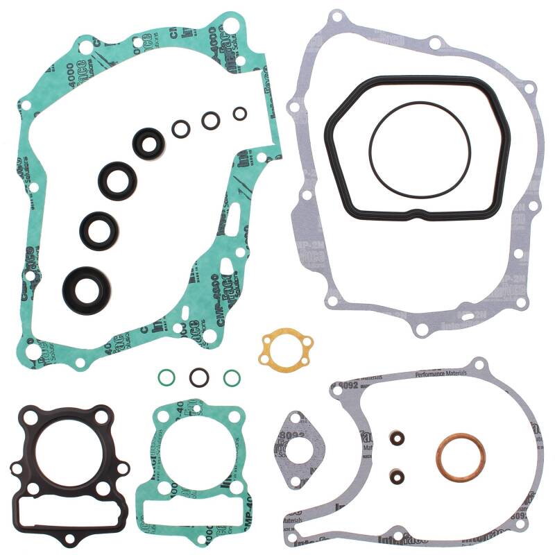 Vertex Gaskets 04-13 Honda CRF80F Complete Gasket Kit w/ Oil Seals Engine Hardware Vertex Pistons