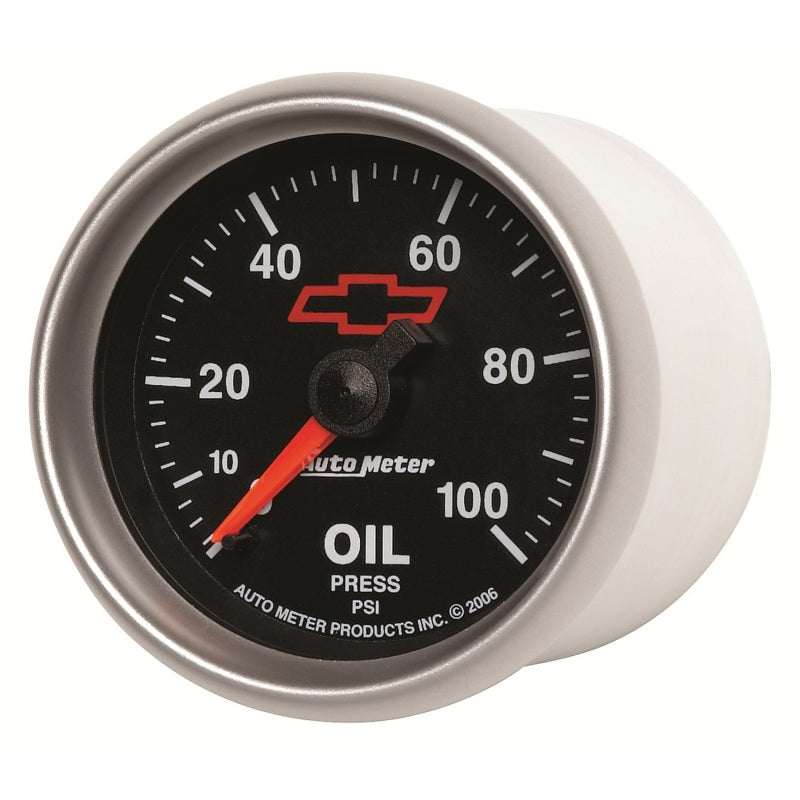 Autometer Sport-Comp II GM 52mm 0-100 PSI Mechanical Oil Pressure Gauge Gauges AutoMeter