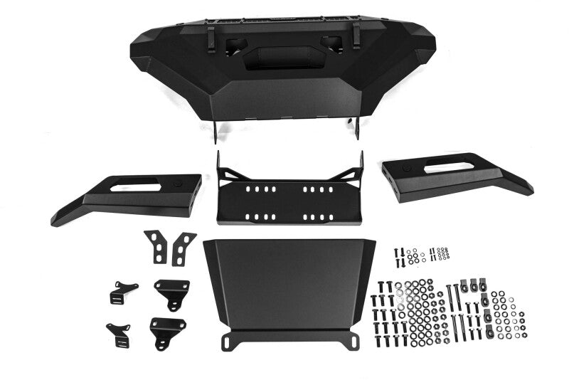 DV8 Offroad 2022+ GMC Sierra 1500 (Excl. AT4X & Diesel Models) Offroad Spec Series Front Bumper Bumpers - Steel DV8 Offroad