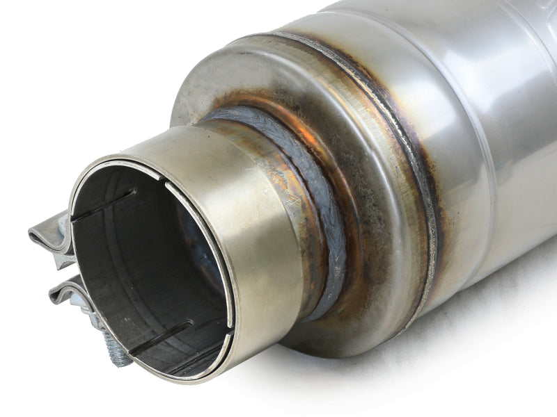 aFe MACH Force-Xp Muffler 3 IN ID Center/Center x 5 IN Dia. x 19 IN Overall Length - Round Body Muffler aFe