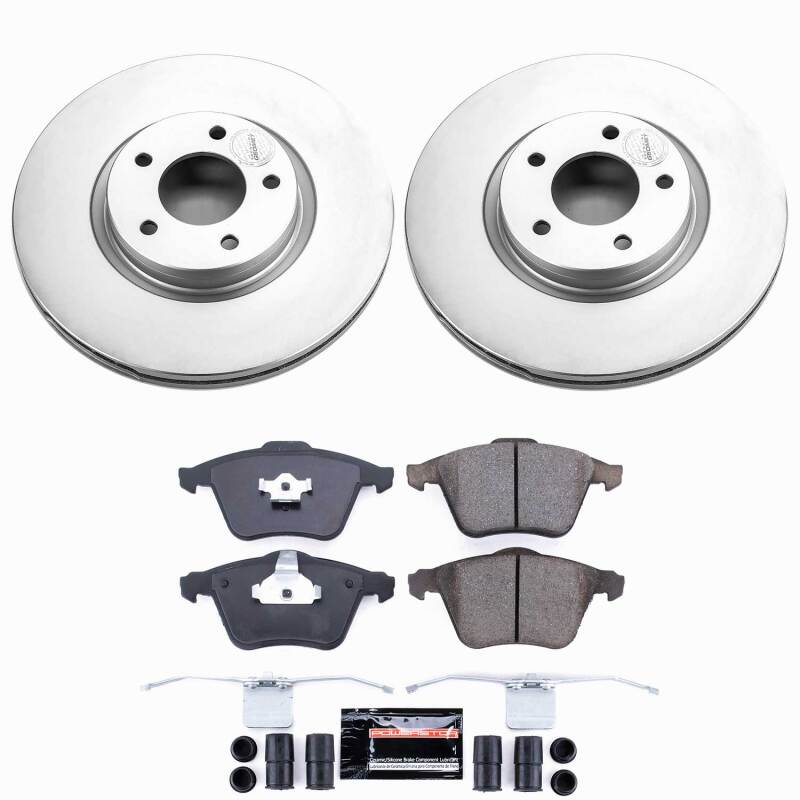 Power Stop 07-13 Mazda 3 Front Z23 Coated Brake Kit Brake Kits - Performance D&S PowerStop
