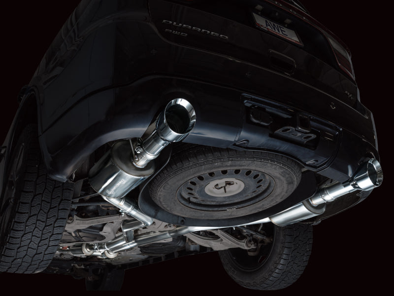 AWE Tuning 11-24 Dodge Durango 5.7L Touring Edition Exhaust w/ Chrome Silver Tips Catback AWE Tuning