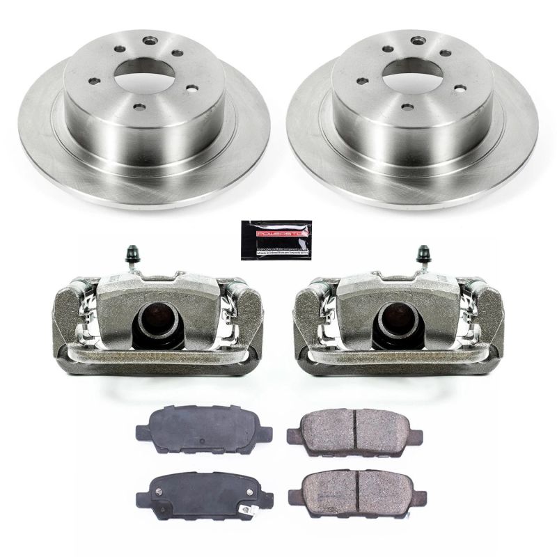 Power Stop 07-10 Nissan Altima Rear Autospecialty Brake Kit w/Calipers Brake Kits - OE PowerStop